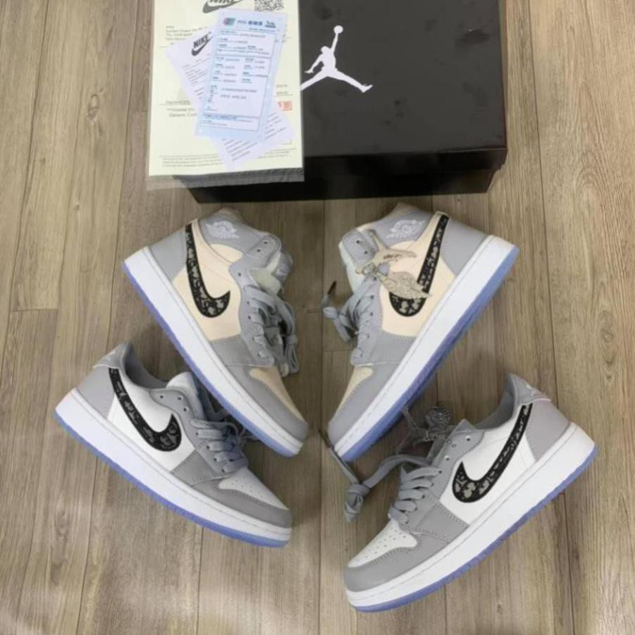 [ Full Box Bill ] Giày Sneaker JD Dior đế trong nam nữ bản chuẩn