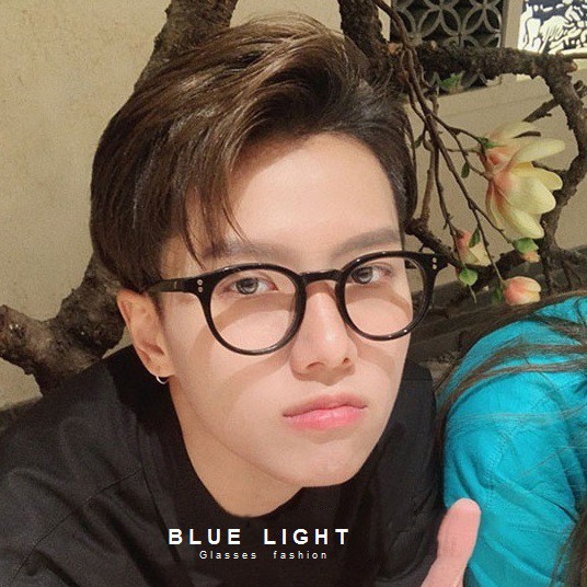 Kính Giả Cận Chống Ánh Sáng Xanh, Gọng Kính Cận Nam Nữ V Dáng Tròn Cá Tính Không Độ Hàn Quốc - BLUE LIGHT SHOP | BigBuy360 - bigbuy360.vn