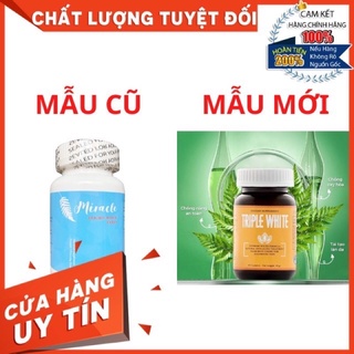 (HÀNG CHÍNH HÃNG) Viên Uống Triple White | Viên Uống Glutathione 1200mg