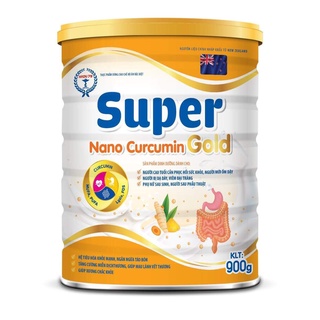 Sữa nghệ super nano curcumin gold hộp 400g/900g