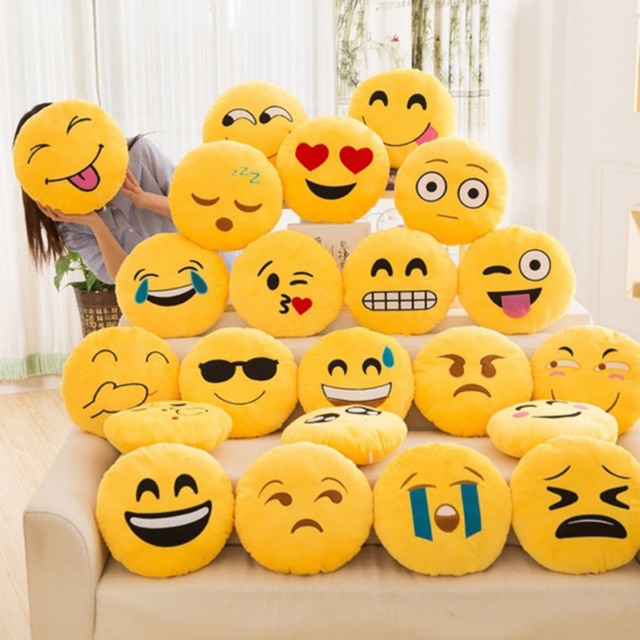 Gối icon emoji siêu cutee