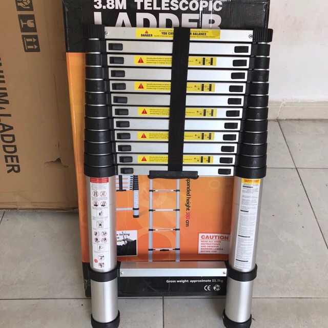 Thang nhôm rút đơn YOKOTA 3m8