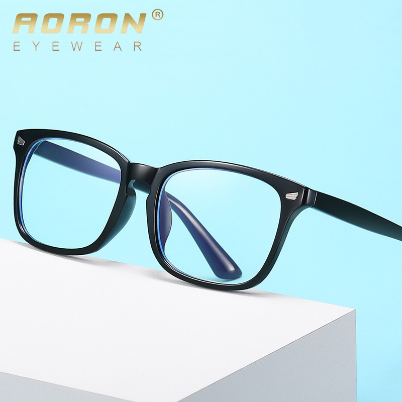 Kính nữ AORON chống ánh sáng xanh máy tính giảm mỏi mắt chống tia UV P8082