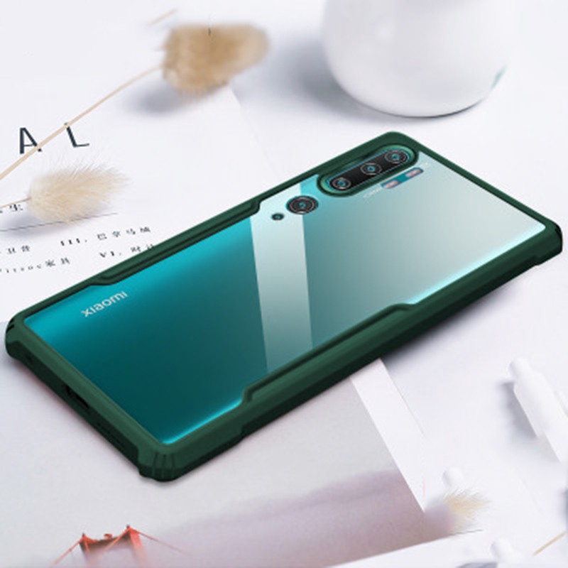 Ốp điện thoại viền TPU màu sắc trong suốt thời trang dành cho Xiaomi Note 10 Pro Mi CC9 Pro