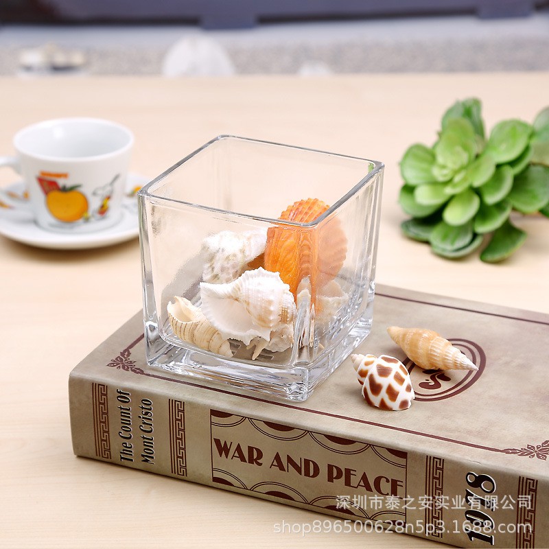 Chậu - Cốc - Lọ hoa thủy tinh dạng cốc sang trọng trồng cây, cắm hoa thủy sinh, trang trí, hoa để bàn