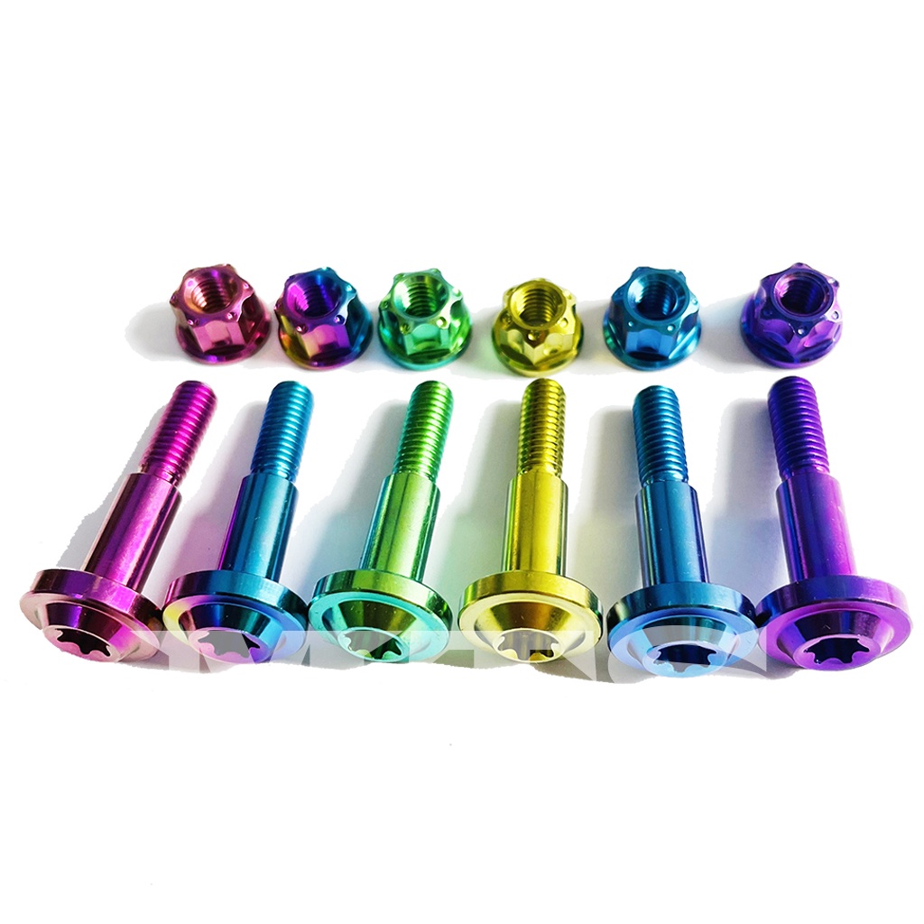 Ốc Tay Thắng Xe Số Titan Gr5 Kèm Tán Cho Sirus/Sonic/Raider/Wave/Dream/Satria/Tarus 6li32 Dù