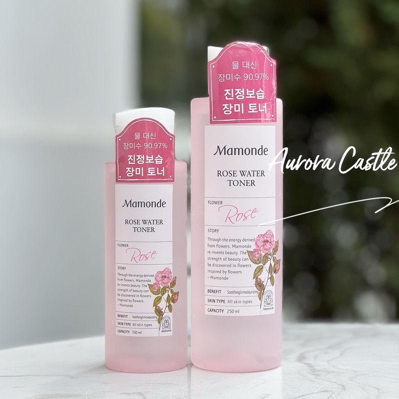 [Mã SKAMONTH4M giảm 10% đơn 250K] Toner Mamonde Rose Water