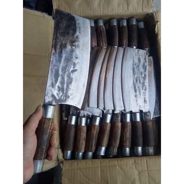 Dao chặt xương-chặt thịt gà sắc bén đầm tay