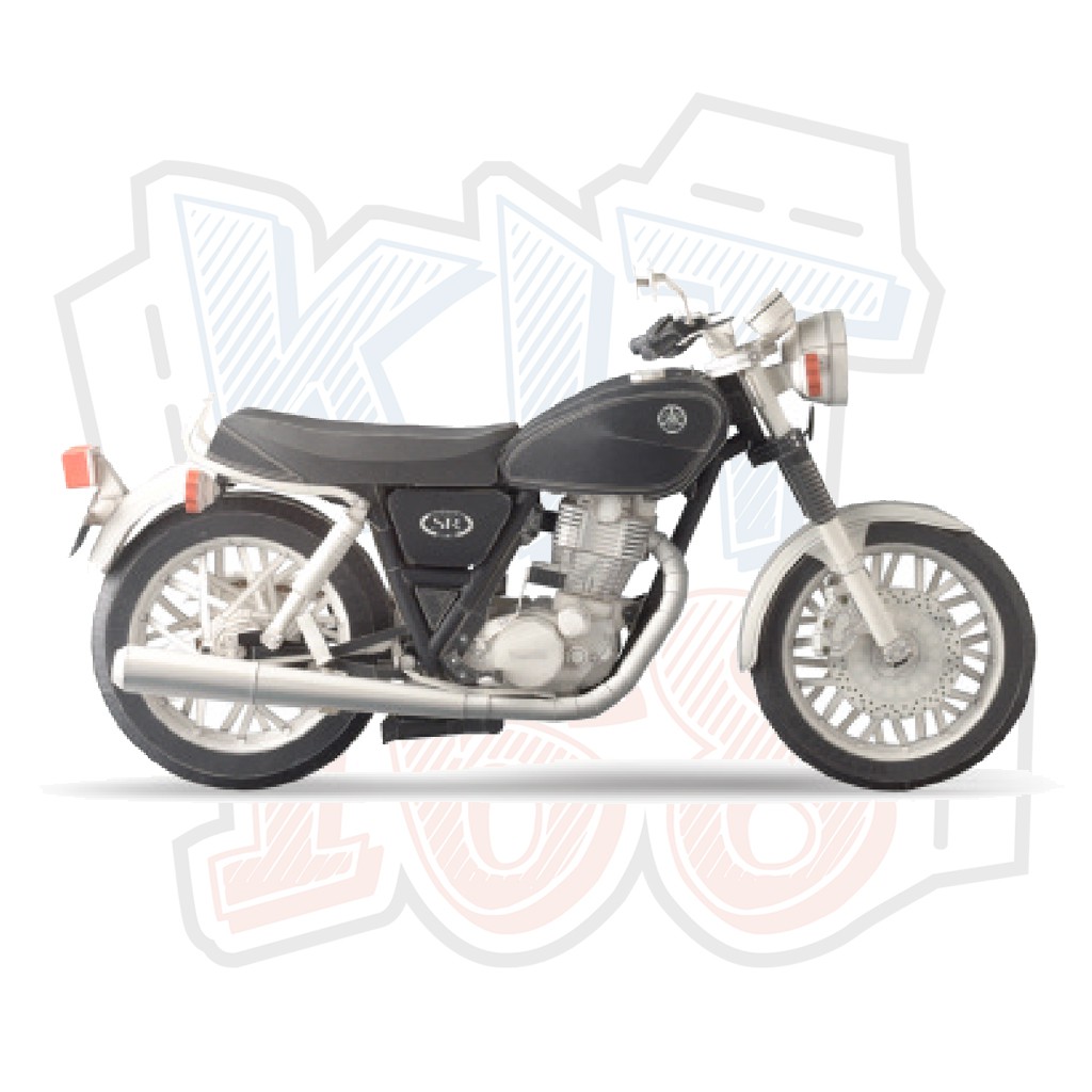 Mô hình giấy xe máy SR400 - Yamaha