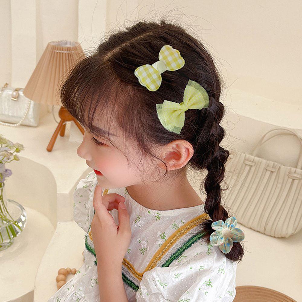 NIUYOU Set 10 Kẹp Tóc Nơ Cho Bé Gái