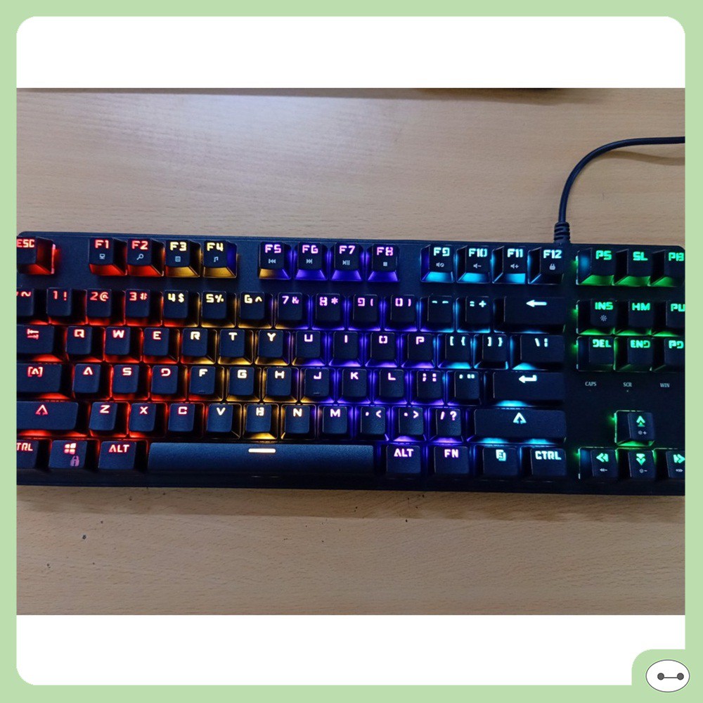 BÀN PHÍM CƠ GNET K87 LED RAINBOW | BigBuy360 - bigbuy360.vn