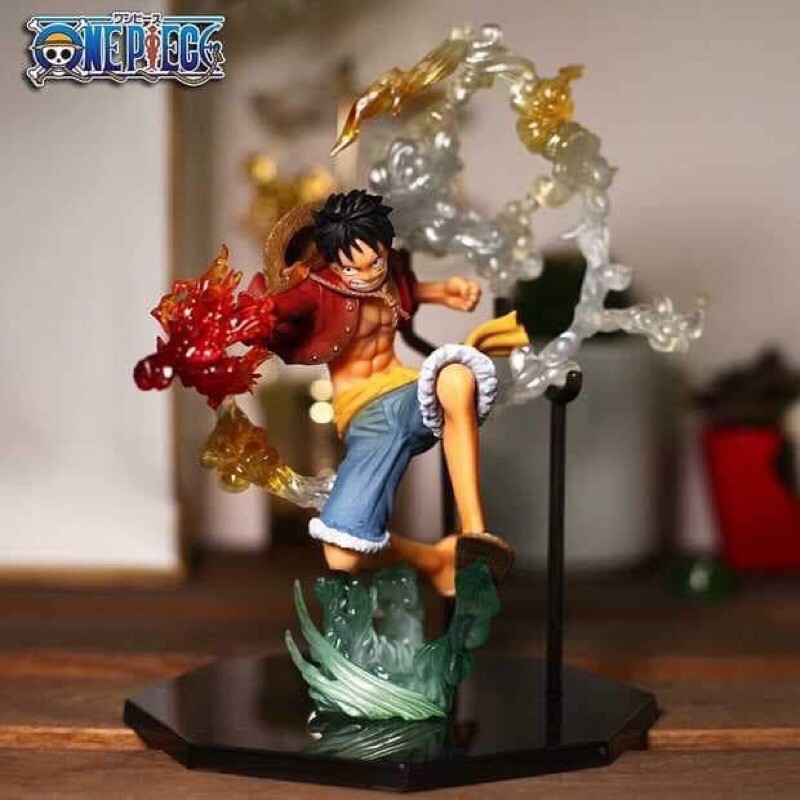 [Đồng giá 130k] Mô hình nhân vật one piece ace luffy sanji hiệu ứng full box