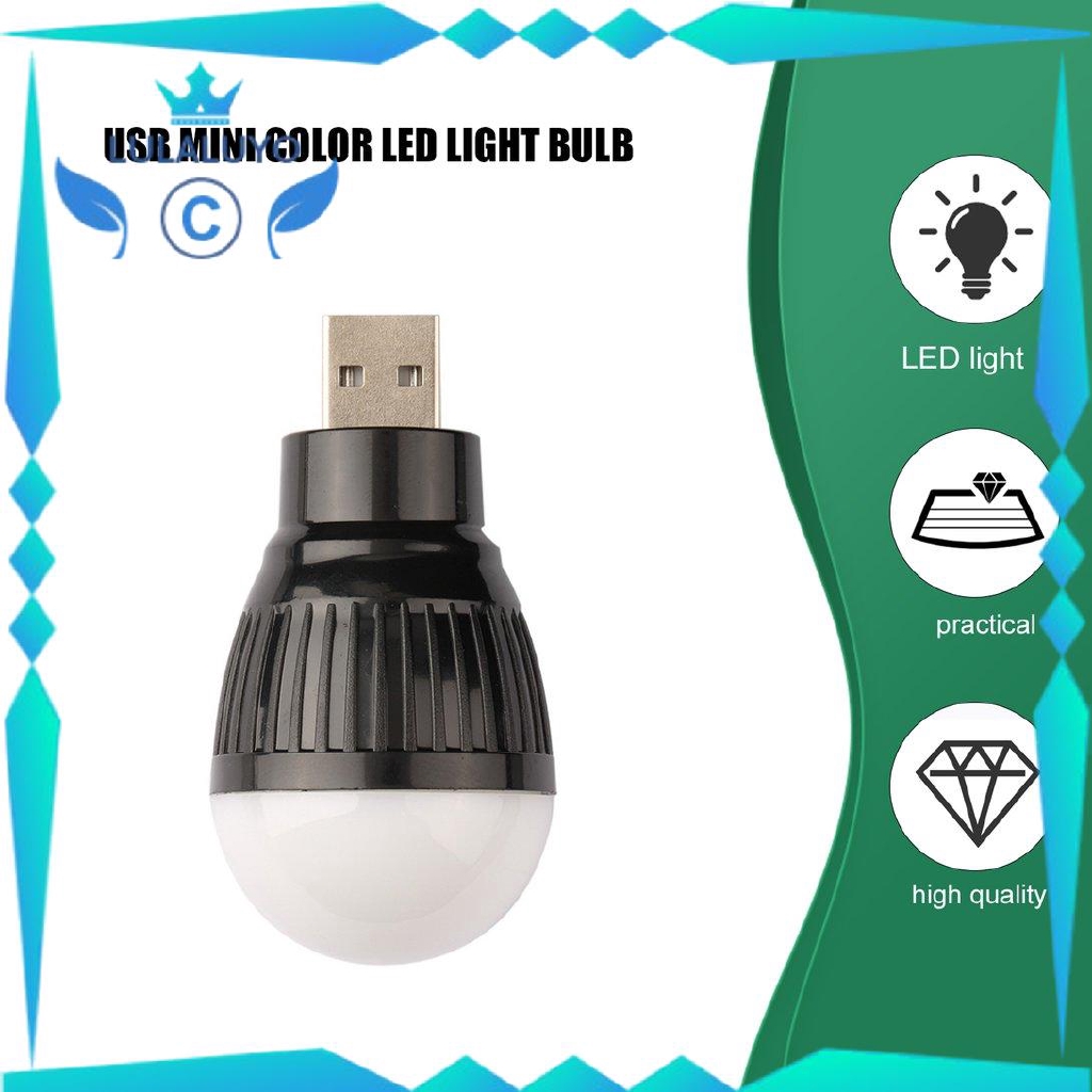 Bóng đèn LED mini USB thuận tiện dành cho máy tính/laptop/để bàn đọc sách