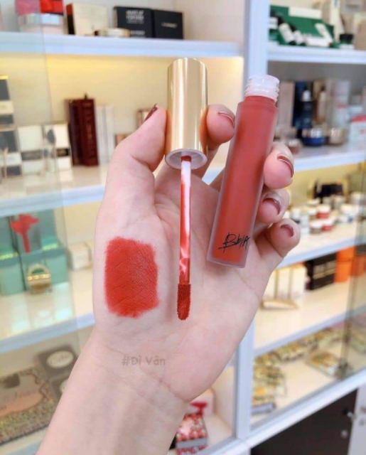 Son kem lì bbia last velvet lip tint ver 3 màu 12- cam cháy