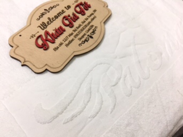Khăn tắm khách sạn 100% cotton 500-600gr
