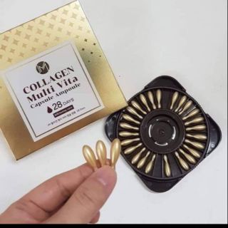 Viên collagen tươi Ammud Multi Vita Ampoule 28v
