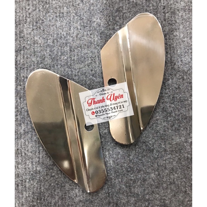 Che chân xe 67 inox đặc biệt