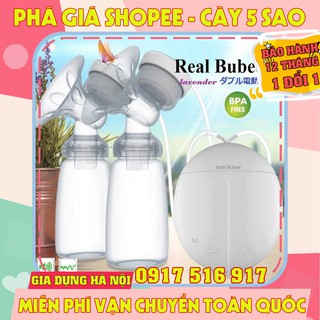 Máy hút sữa điện đôi real bubee