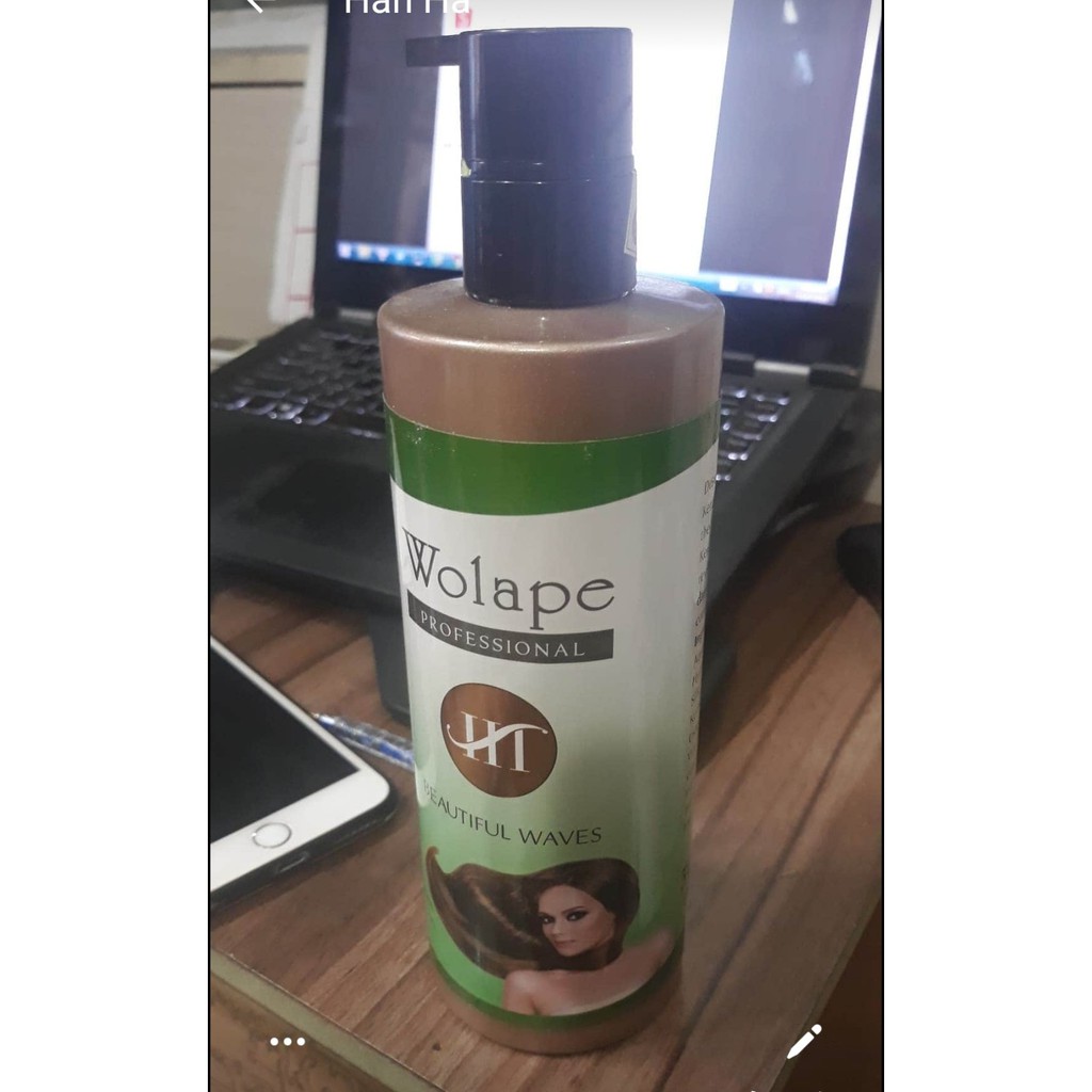 KEM HẤP COLLAGEN PHỦ BÓNG TÓC WOLAPE HT 500ML