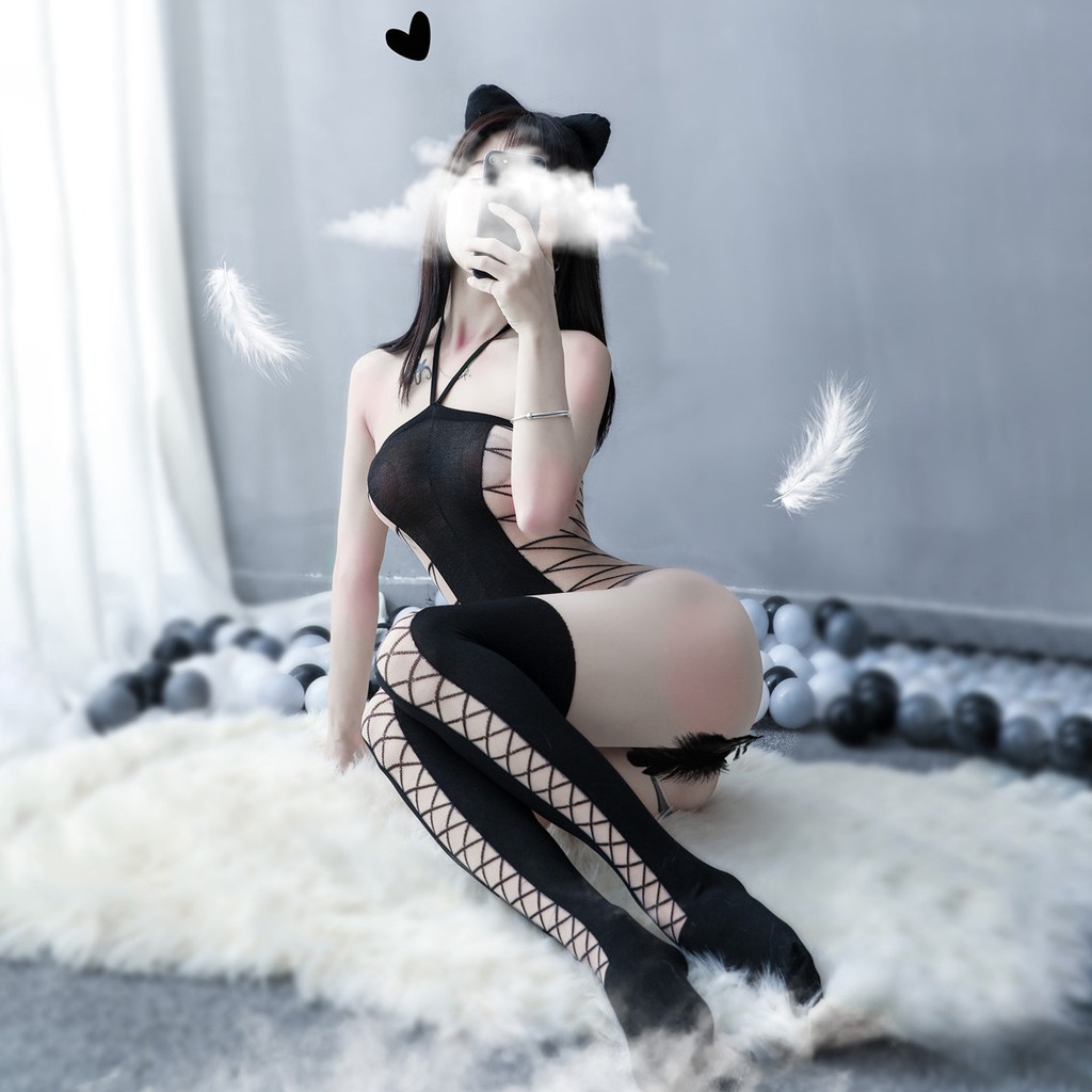 Đồ ngủ sexy cosplay ren lưới đan sườn gợi cảm | BigBuy360 - bigbuy360.vn