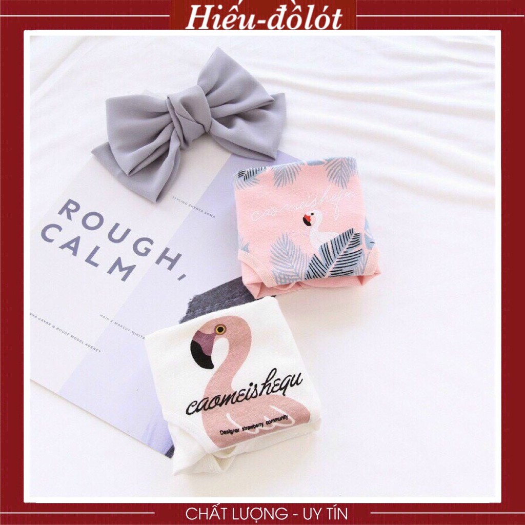 [Combo 5] Quần Lót Con Hạc Hồng Siêu Hot Hit FreeShip Quần Lót Kute HIEU STORE