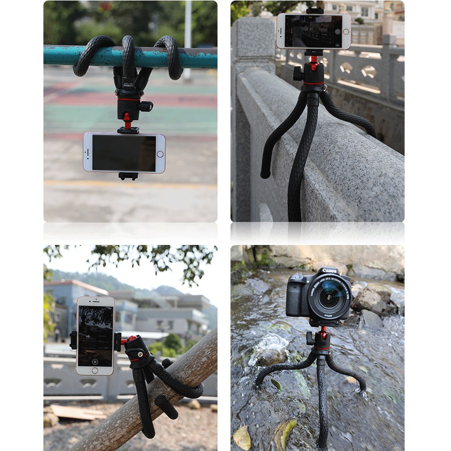 Chân Đế Gimbal Bạch Tuộc Cho Điện Thoại Và Máy Ảnh YT-138A