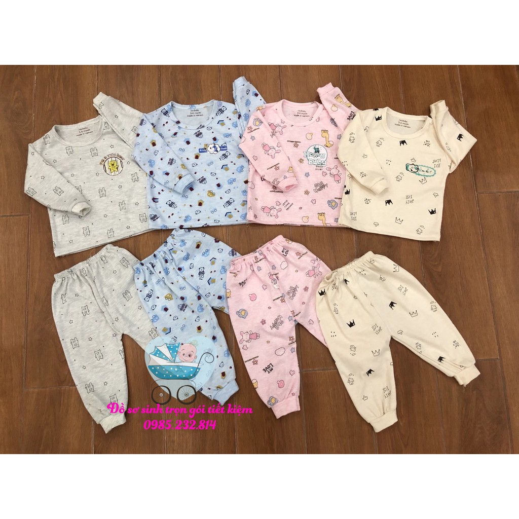 BỘ NỈ HOA NOUBABY CÚC VAI SIZE 3-15KG