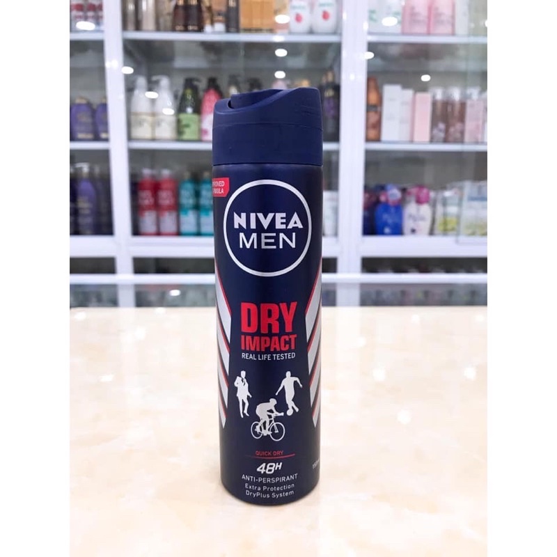 Xịt Khử Mùi và Ngăn Mùi Nivea Men 150ml