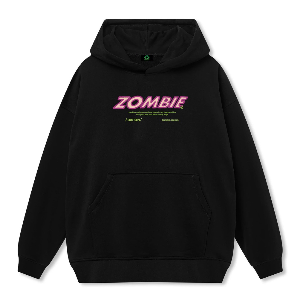 Áo Hoodie Nam Nữ Local Brand Zombie HD Weapon