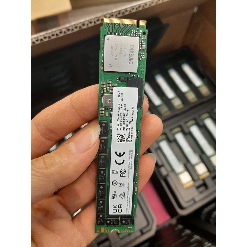 Ổ cứng SSD Samsung PM983a - 900GB / 1.92TB/ 3.84TB PCIe Gen3x4 - M2 22110 NVMe Enterprise