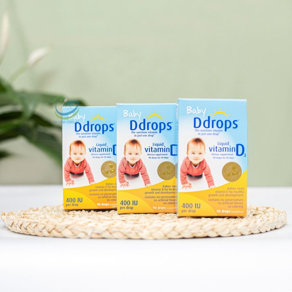 Vitamin d3 DROP cho bé tăng chiều cao chất lượng chính hãng Mỹ 90 giọt 00064