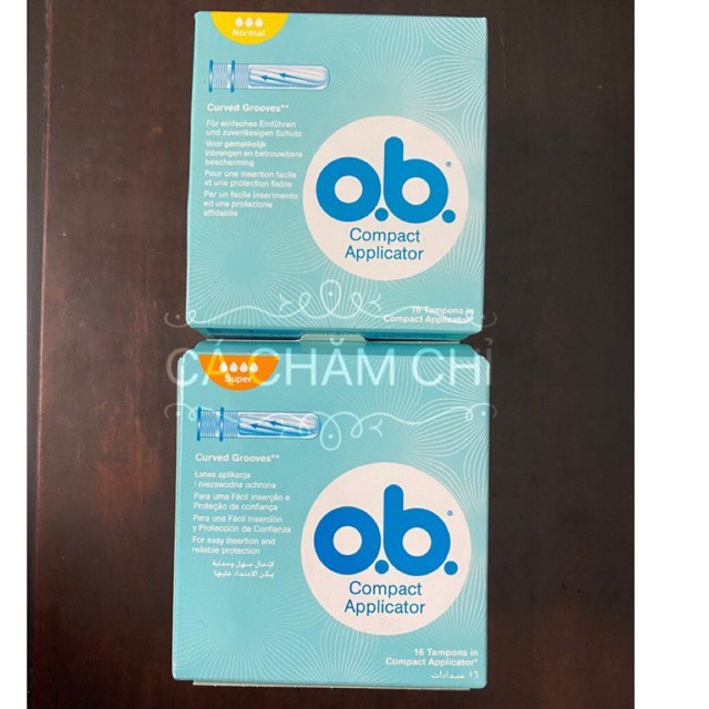 Tampon Amazon Basic Care Uk có cần đẩy- Băng vệ sinh dạng nút hàng UK