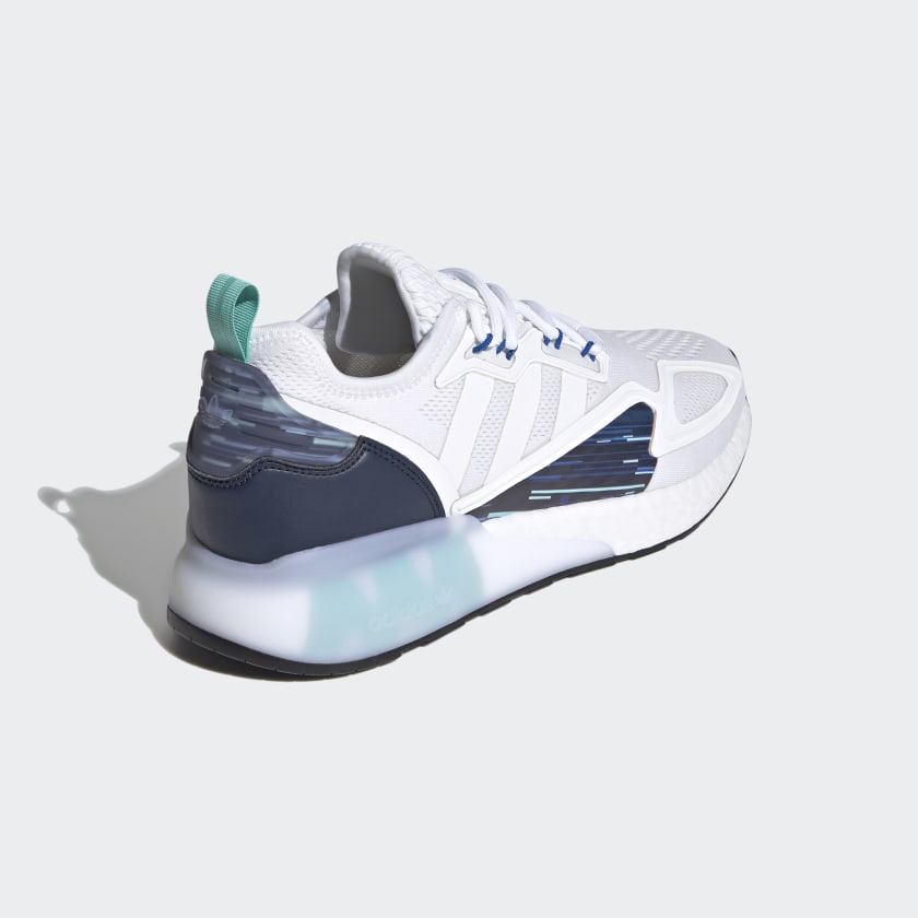 GIẦY THỂ THAO SNEAKER ADIDAS ZX 2K Boost Cloud White Collegiate Navy H05148 Size 42,6