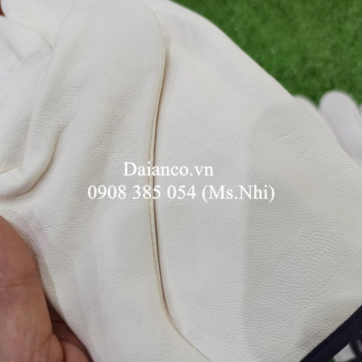 Găng tay da hàn Tig ngắn tay miếng dán tiện lợi- Hình thật