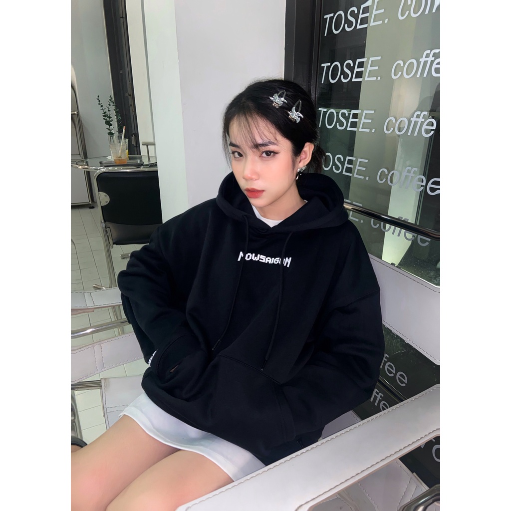 Áo khoác nỉ NEEDS OF WISDOM Pixel Nowsaigon Hoodie