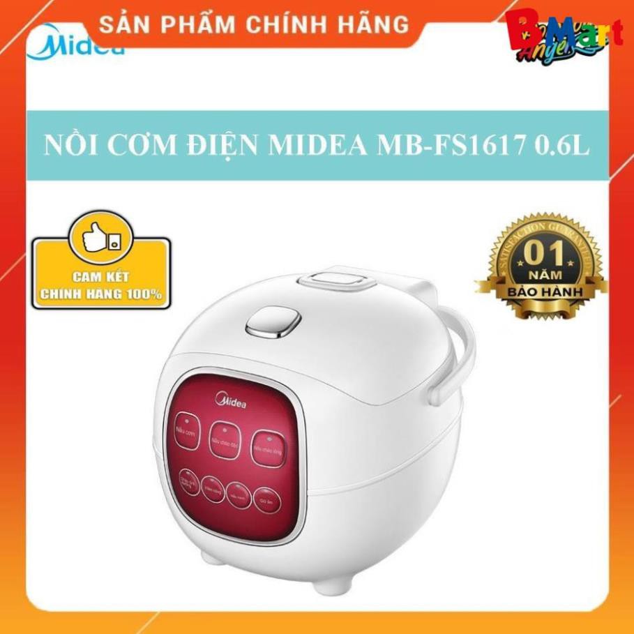 NỒI CƠM ĐIỆN MIDEA 0.6L (FreeShip) - Bmart  - BM