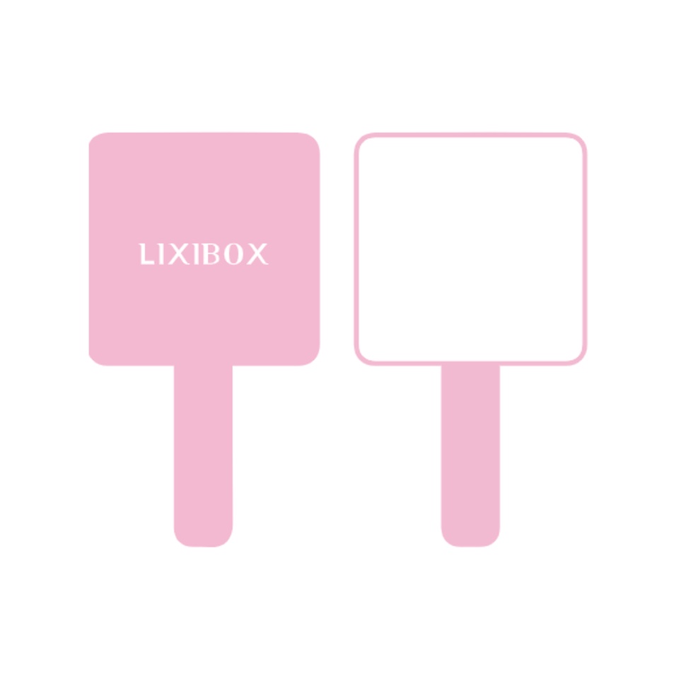 Gương Cầm Tay Lixibox - Pink Pastel