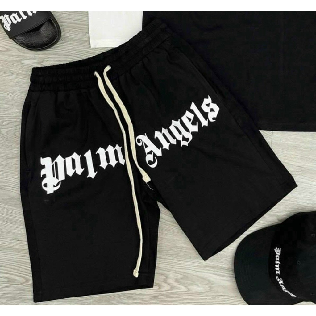 Quần Short Đùi ANGELS Chất Thun Nam Nữ Form Basic Unisex Chất Mát Mẻ, Trẻ Trung