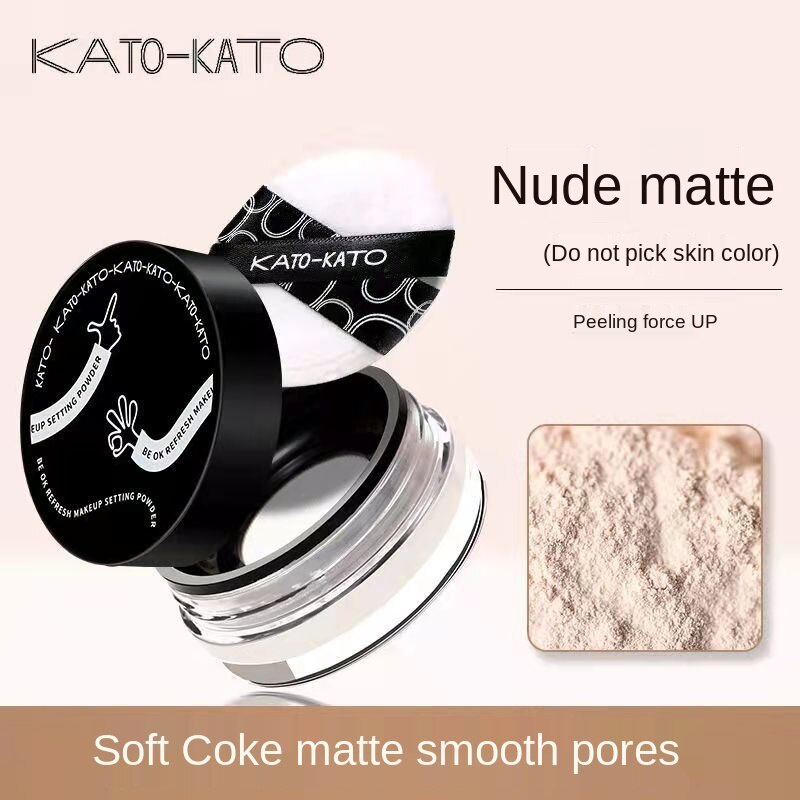 KATO Phấn Phủ Kiểm Soát Dầu Trang Điểm Lâu Trôi