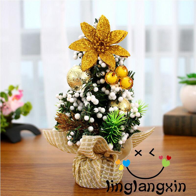 Cây thông Noel mini để bàn kích thước 20cm kiểu dáng xinh xắn đáng yêu