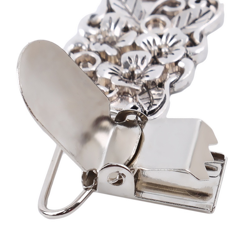 Kẹp cài áo khoác cardigan đính ngọc trai thời trang