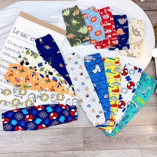 Set 10 quần dài chục cho bé chất Bozip đẹp từ 7-17kg