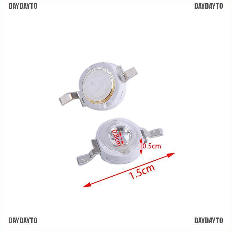 Set 10 Bóng Đèn LED UV 3W 395nm Chuyên Dụng Chất Lượng Cao