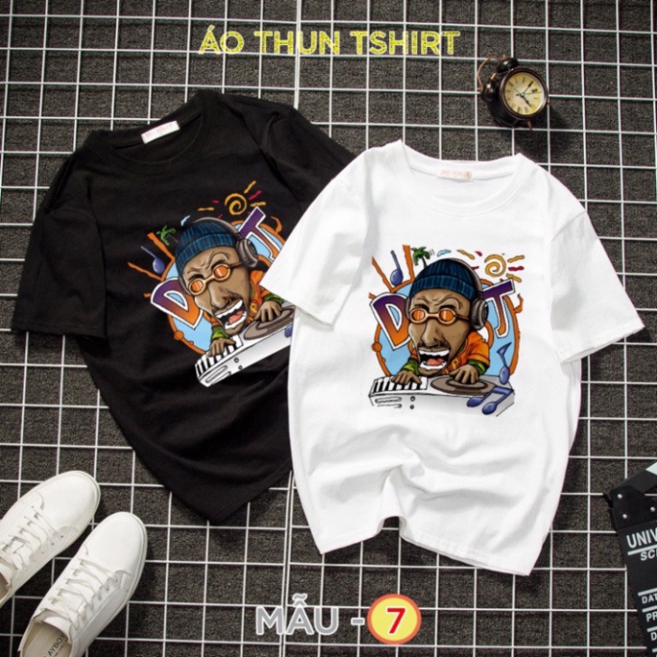 Áo thun nữ form rộng Unisex freesize |BST-04| - Áo phông form rộng dáng Unisex có áo tay lỡ, mặc lớp, nhóm, cặp