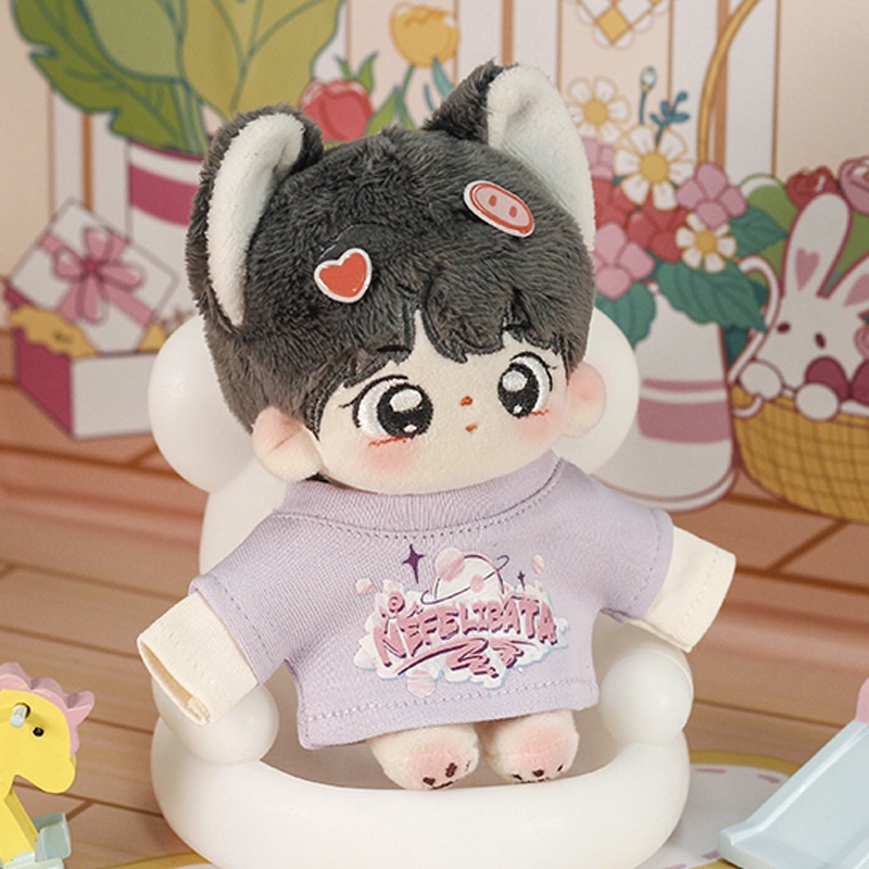 Áo sweater đường phố cho bé doll 20cm