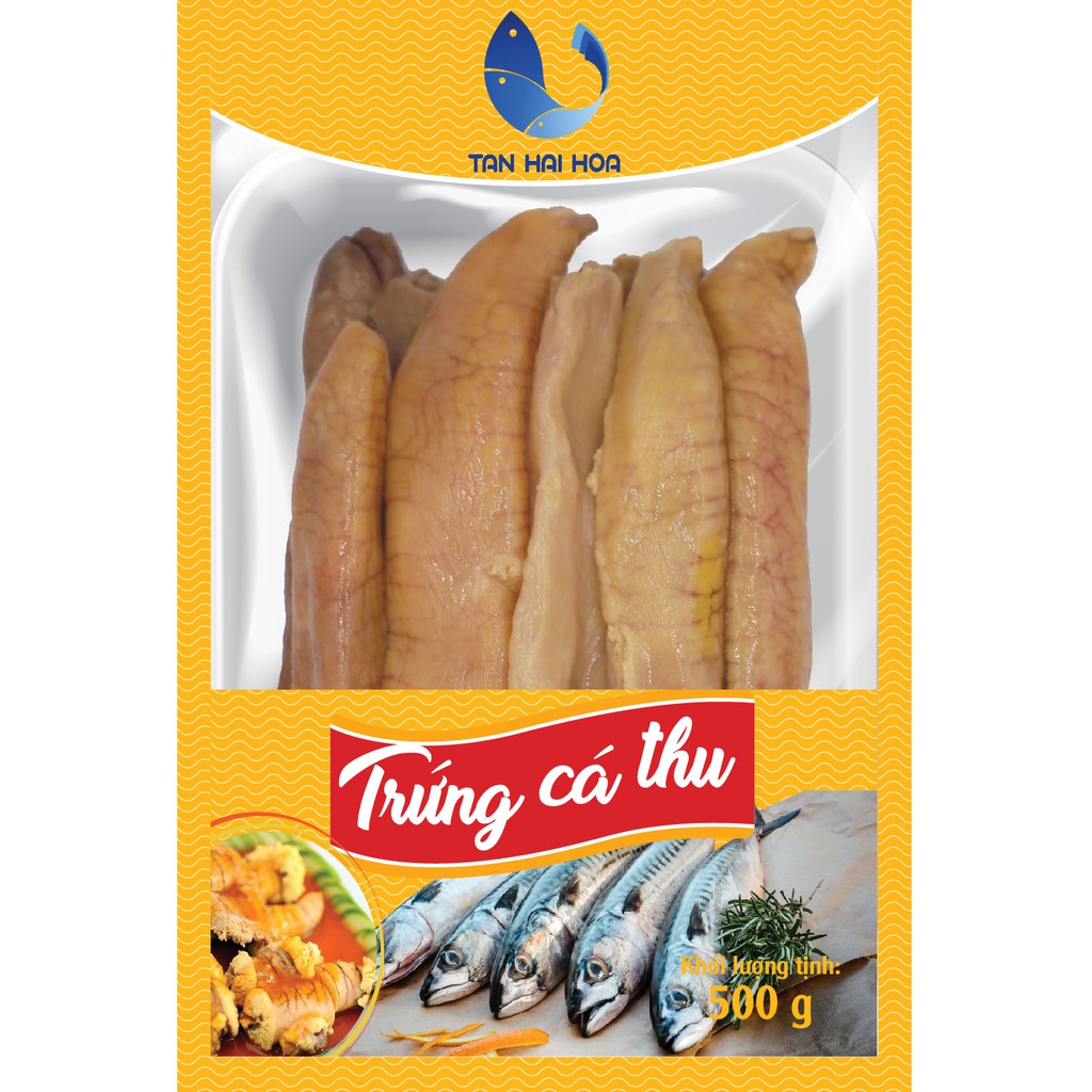 Trứng Cá Thu Tân Hải Hòa Khay 500G