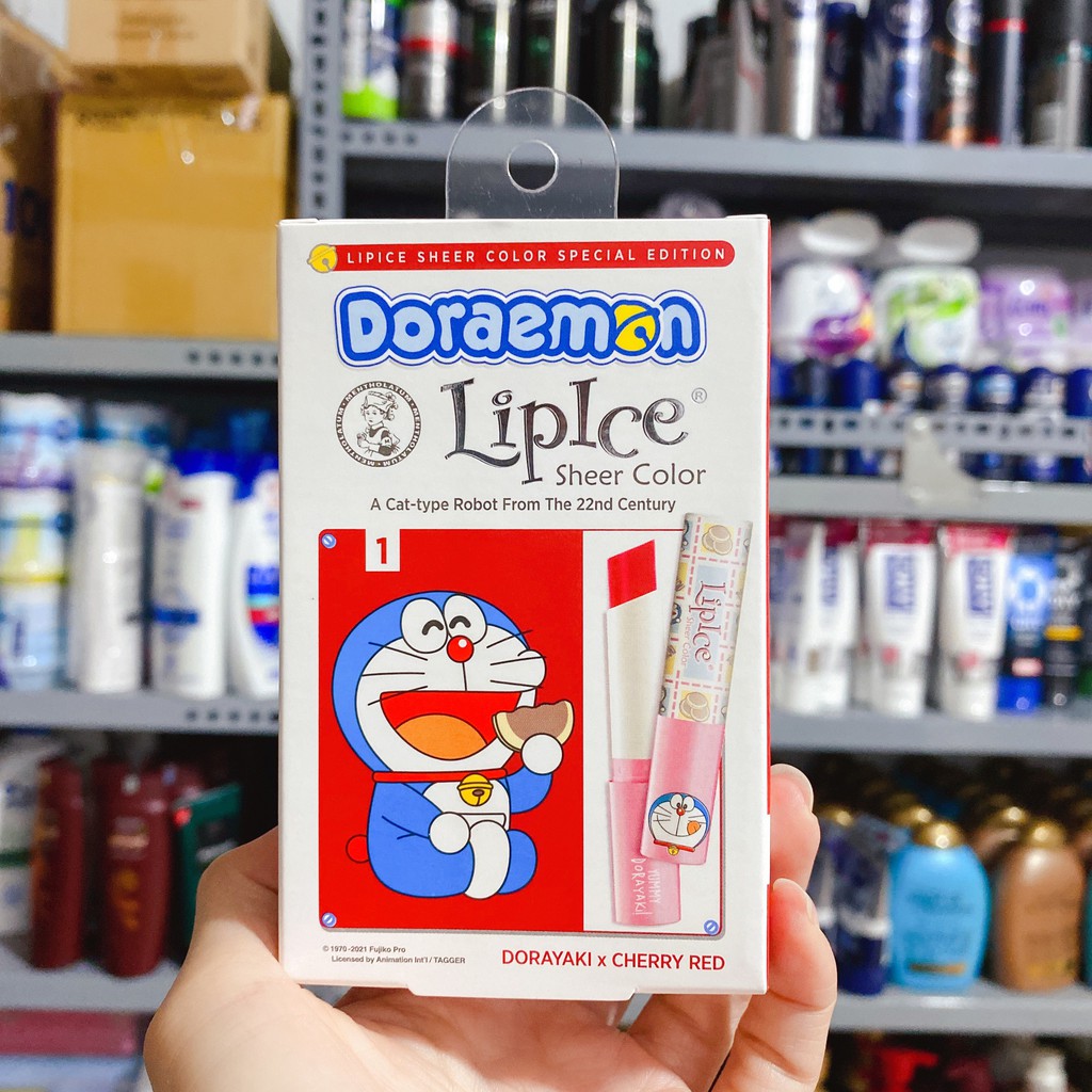 (NEW HOT) Son dưỡng có màu Doraemon x LipIce Sheer Color 2.4g