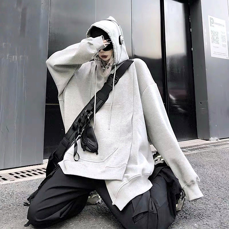Áo hoodie thiết kế vạt sole phong cách | BigBuy360 - bigbuy360.vn