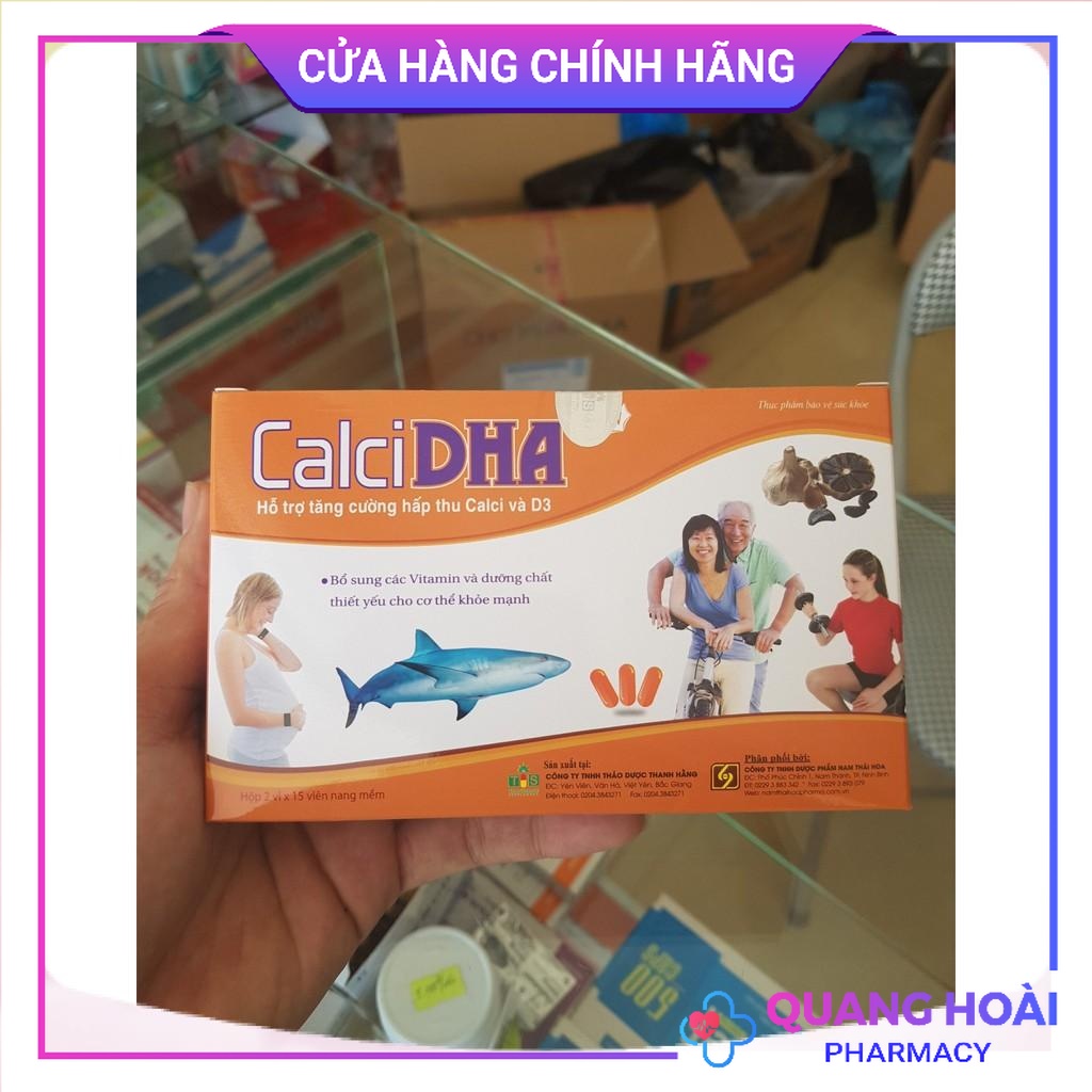 Canxi DHA New - Tăng cường Calci và D3, Giảm nguy cơ còi xương, loãng xương