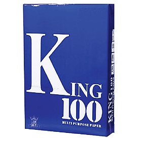 Giấy in King 100 - A4/70gsm (500 tờ/ream) - Thùng 5 Ream